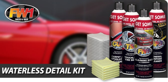 Fast Wax Waterless Detail Kits