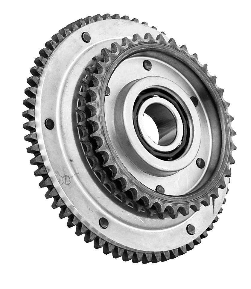【高額売筋】 Clutch Chrome Custom Shell 37707 Repl OE Ring w Sprocket & 管楽器・吹奏楽器