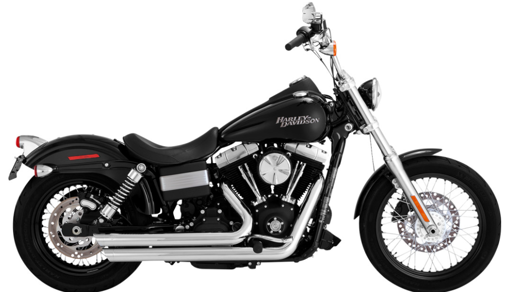 Vance & Hines 17339 Chrome Big Shots Staggered 2-2 Exhaust
