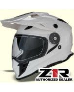 Z1R White Range Dual Sport Full Face Motorcycle Helmet XS - 2XL