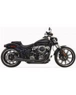 Bassani 1S62RB Black Road Rage 3 2 Into 1 Exhaust 18-19 FLFB FXDR FXBR