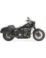 Bassani 1S81RB Black Road Rage 2 Into 1 Exhaust Harley 2018 Sport Glide FLSB