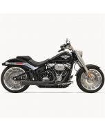 Bassani 1S94RB Black Road Rage 2 Into 1 Exhaust 18-19 Harley Softail Breakout