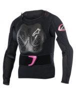 Alpinestars Black Stella Bionic Body Armor MX Jacket (S-L) 2702-0190 2702-0191 2702-0192 27020190 27020191 27020192