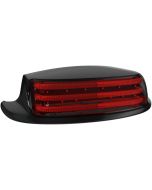 Custom Dynamics ProBeam Black Red LED Rear Fender Taillight 09-19 FLHT 59672-09