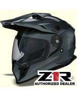 Z1R Dark Silver Range Dual Sport Full Face Motorcycle Helmet XS - 2XL