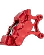 Arlen Ness 02-205 Red 6-Piston Caliper for 14" Disc Front Right Harley & Custom