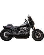 S&S 550-0789B Black w/ Black Tips 50-State SuperStreet 2-In-1 Exhaust M8 Fat Bob
