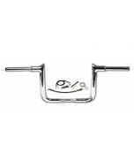 FBI Fat Baggers 1-1/2 Chrome 14" EZ Install Pointed Handlelbar Cable PKG FLH 14-20