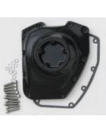 Midwest 88-91 Black Cam Cover w/ Gasket and Hardware for 01-17 Harley V-twin