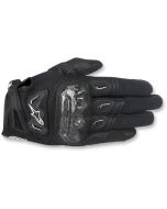 Alpinestars SMX-2 Air Carbon v2 Black Leather Motorcycle Street Gloves (S-3XL)
