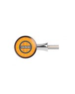 Highsider Chrome Rocket Bullet Amber LED Turn Signal CNC Universal 204-347