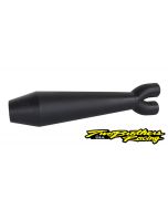 Buy Two Brothers 005-4970199-BSG Black 2-Into-1 Gen-II Exhaust 18-19 Sport Glide 597771 from Eastern Performance Cycles. Great prices and free shipping!