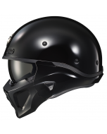 Scorpion Covert X Solid Gloss Black Motorcycle Full Face Helmet SM-2XL
