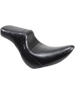 Le Pera LYO-543BW Black Daytona 2-Up Seat Smooth Harley M8 Softail Fat Boy 18-21