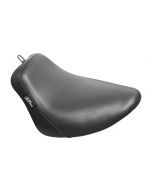 Le Pera LY-007 Black Bare Bones Solo Seat Smooth Harley M8 Softail 18-23