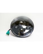 New 7" LED Projector Daymaker Style Black Headlight for Harley Touring Models 