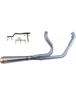 Trask Stainless Steel Assault Series 2 Into 1 Exhaust Harley 99-06 FL TM-5040