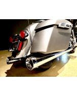 SuperTrapp 140-21820 Chrome Stout Slip-On Mufflers Indian Touring 14-20