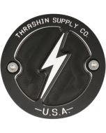 Thrashin Supply Company TSC-3027-4 Black Billet Points Cover 17-19 Harley M8