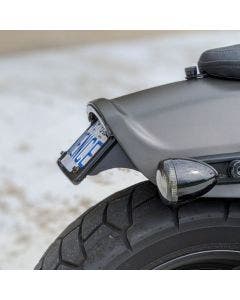 Custom Dynamics License Tag Relocation Brackets For Harley Fat Bob 18-20