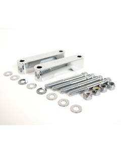 Hawg Halters HHI Chrome .89" Fender Spacers 21" Wheels Harley Touring 14-17