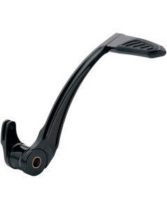 Performance Machine Black Contour Rear Brake Lever for 08-13 Harley FLH/T 