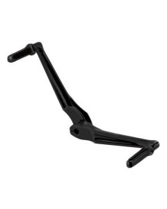 Performance Machine Black Heel Toe Shift Levers for Harley FLH/T Softail Models