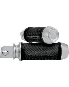 Performance Machine PM 0035-0094-CH Chrome Elite Foot Pegs w/ Male Mount Harley