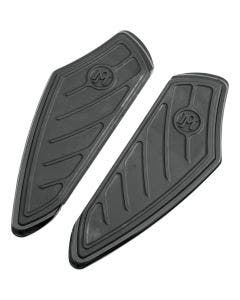 Performance Machine Black Contour Driver Floorboards for 97-14 Harley FLH/T FLST - 0036-1000-B