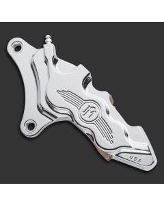 Performance Machine Front Left 6-Piston Chrome  Brake Caliper for Harley 13" | 0051-2913-CH