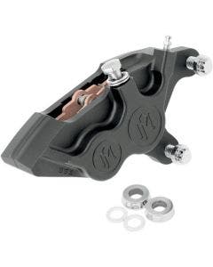 Performance Machine Black Ops Right Side Caliper for Harley Softail Dyna XL 00-15