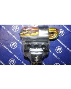 Performance Machine PM Contour Chrome 4 Four Button Switch Housing Right Side Harley
