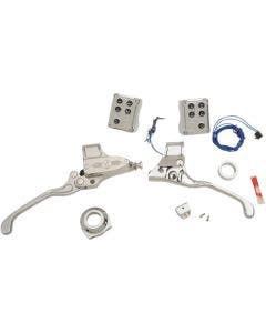 Performance Machine PM Chrome 9/16 Handlebar Controls Cable Clutch Can Bus