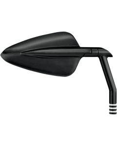 Performance Machine PM Black Contrast Cut Vision XL Arrow Handlebar Mirror Harley & Metric