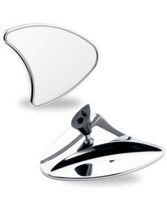 Performance Machine Chrome Mirrors Pair for Harley Touring FL 14-15 | 0064-2047-CH