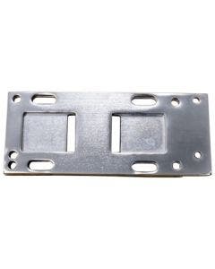 Chrome Transmission Mount Plate OE Rep 47698-36A Harley Big Twin 4 Speed 36-86