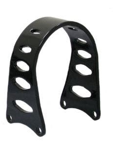 Black Custom Fork Steel Brace Harley Narrow Glide 19" / 21" Wheel 36222