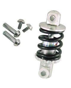 Mid USA 27924 Billet Aluminum Hard Body 6" Adjustable Mini Shock for Solo Seat