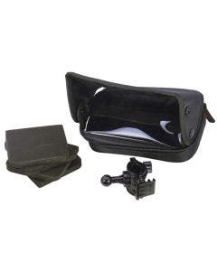 Mid USA 41113 Handlebar GPS or Smartphone Cases & Mount w/ Visor Universal
