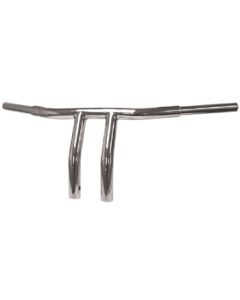 Chrome 8" T-Bar Drag Riser Handlebars Harley Big Twin & Sportster 40016