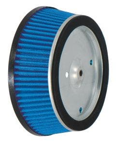 Mid USA 84587 V-Factor Blue High Flow Air Filter Element Harley Big Twin EVO