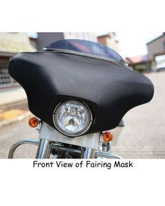 NoviStretch Harley Batwing Style Fairing Mask 69-Later Heavy Duty Synthetic