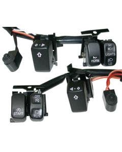 V-Factor 15152 Handlebar Switch 48" Wiring Kit Harley Big Twin Sportster 07-13