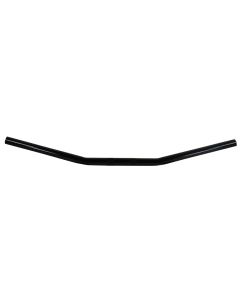 Mid USA 40093 V-Factor Black 1" Drag Style Bars Handlebars Dimpled Harley Custom