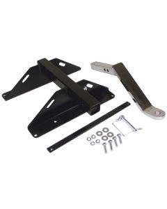 Hardbody Tri Glide Trike Black Steel Trailer Hitch Bolt-On Harley FLHTCUTG 11-Up