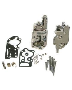 Mid USA 67095 V-Factor Polished Oil Pump Harley Evolution 92-99 OE 26053-92