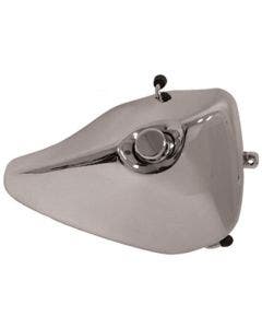 Mid USA 86047 V-Factor Chrome Oil Tank 83-93 Harley Sportster Repl. 62475-83