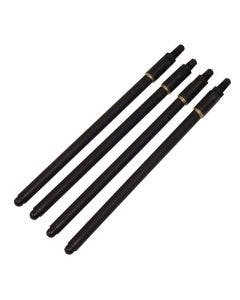 Mid USA 60266 Black Rapid Change Adjustable Pushrod Kits Twin Cam '99+