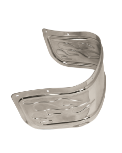 Mid USA 22945 V-Factor Flamed Fender Skirt OE 60179-06 Harley FL 80-13